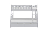 Orion Gray Full Size Bed frame detail