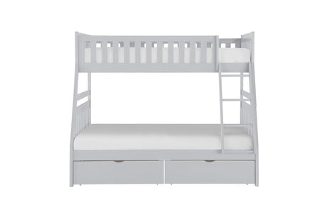 Orion Gray Full Size Bed frame detail