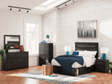 Hollivern Dark Gray Dresser