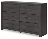 Hollivern Dark Gray Dresser