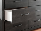 Hollivern Dark Gray Dresser