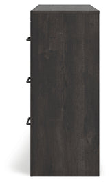 Hollivern Dark Gray Dresser
