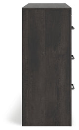 Hollivern Dark Gray Dresser