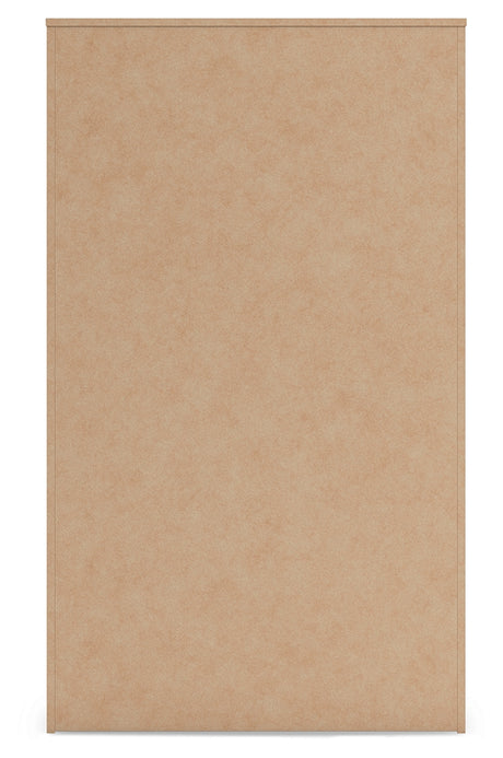 Back view of Hollivern chest of drawers