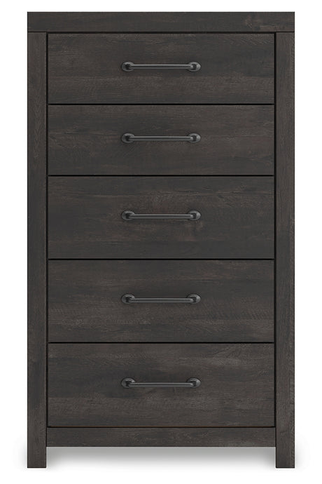 Hollivern chest of drawers head-on view
