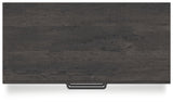 Top view of Hollivern chest of drawers