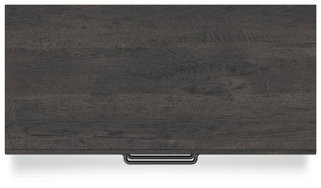 Top view of Hollivern chest of drawers