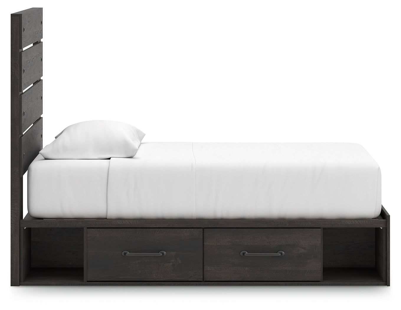 Hollivern Twin Bed side profile