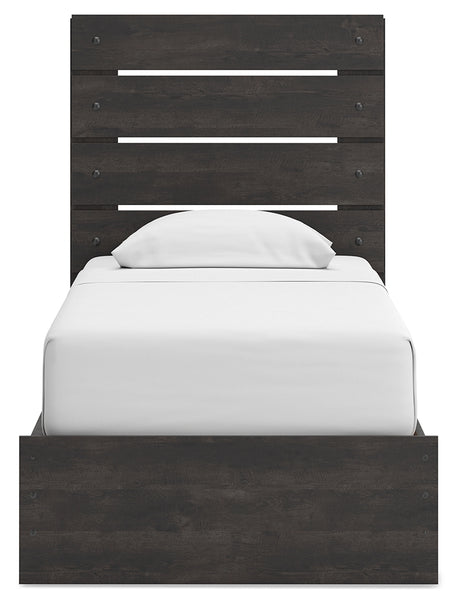 Side alternate angle of Hollivern storage bed
