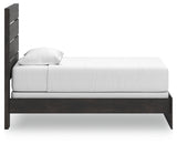 Hollivern Twin Panel Bed headboard detail