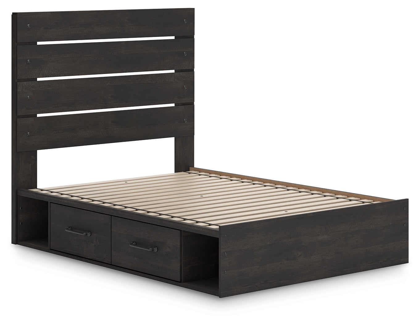 Headboard detail of Hollivern Full Panel Bed