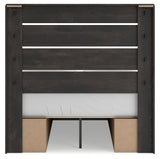 Open drawer showing storage capacity under bed