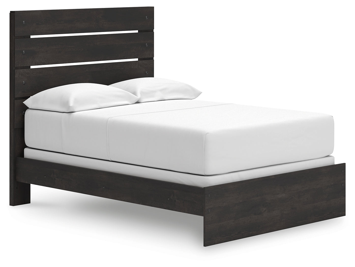 Hollivern Full Panel Bed angled side view