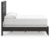 Side view of Hollivern Full Panel Bed