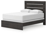 Hollivern Queen Panel Bed footboard detail