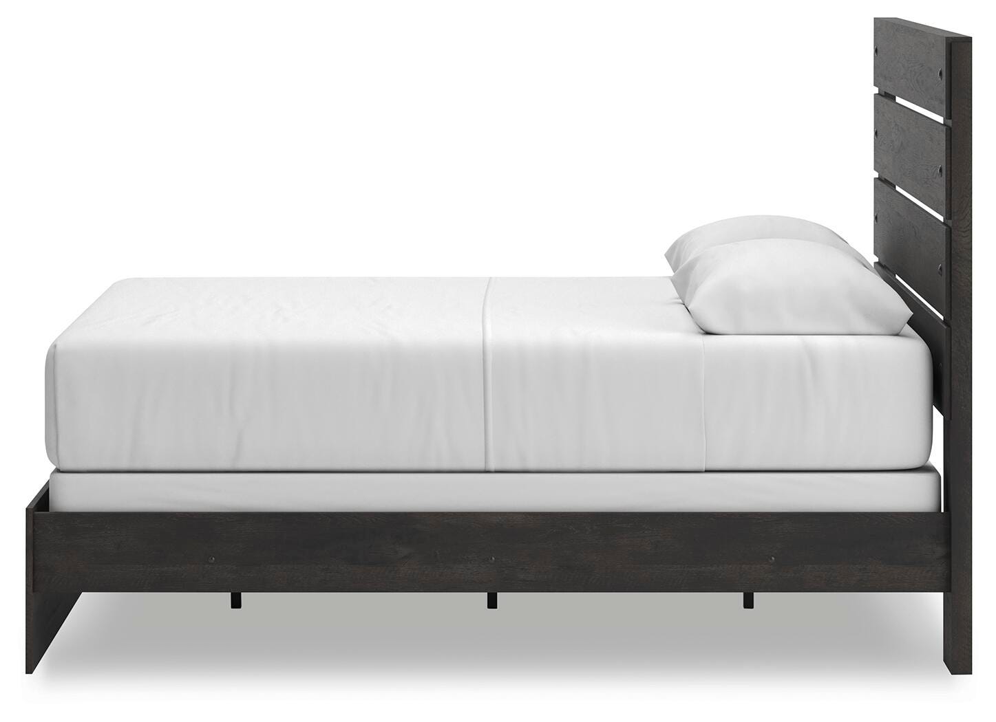 Hollivern Dark Gray Panel Bedroom Set view 9