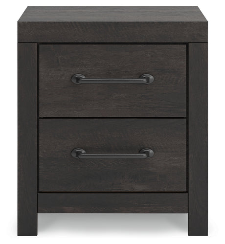 Back view of Hollivern Nightstand