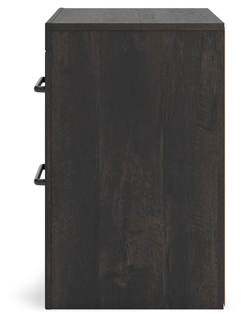 Hollivern Dark Gray Panel Storage Bedroom Set 2 view 26