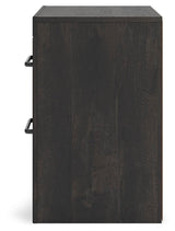 Hollivern Dark Gray Panel Bedroom Set view 27