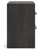 Top view of Hollivern Nightstand