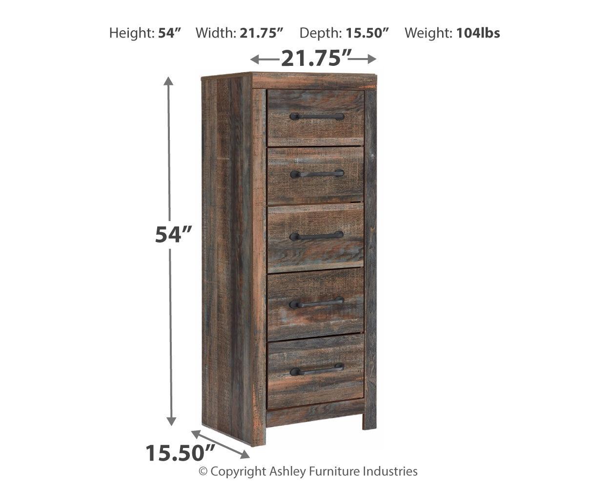 Drystan Multi Narrow Chest dimensions diagram