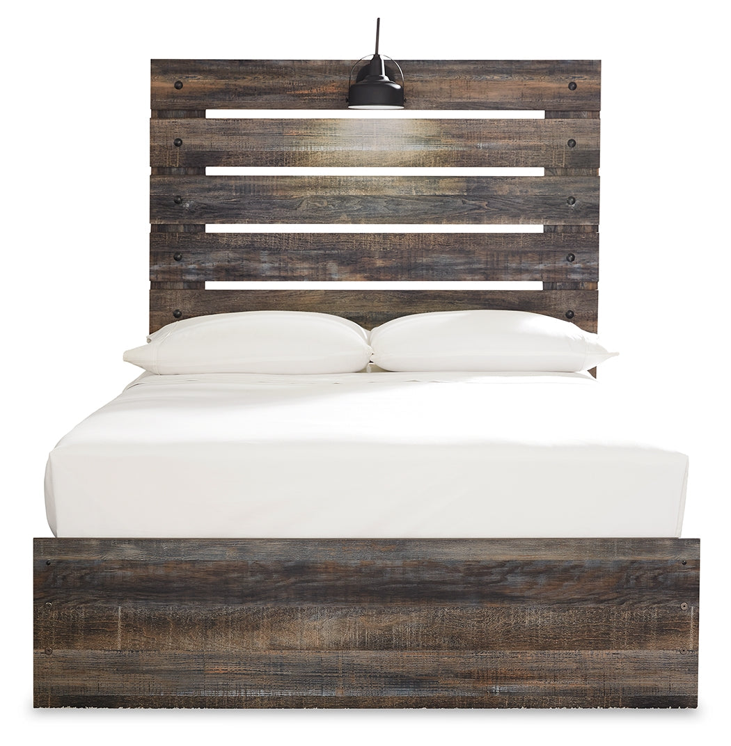 Drystan Full Panel Bed dimension diagram