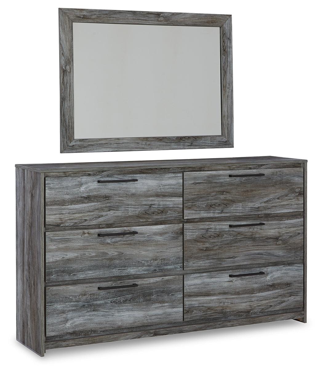 Baystorm dresser side angle with drawers closed