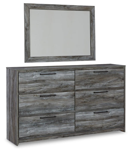 Baystorm dresser side angle with drawers closed
