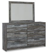 Baystorm dresser drawer open showing storage space