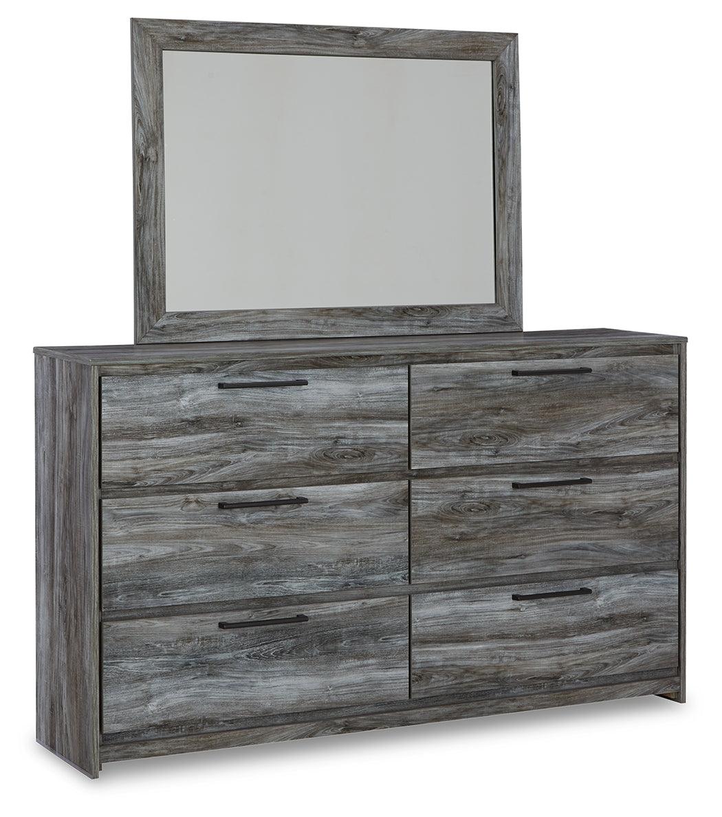 Baystorm dresser drawer open showing storage space