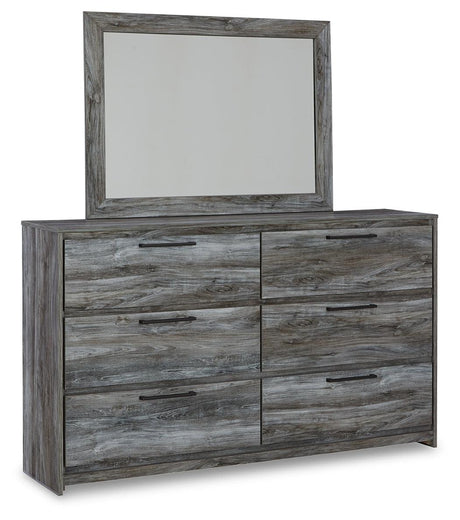 Baystorm dresser drawer open showing storage space