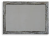 Baystorm Gray Bedroom Mirror front view
