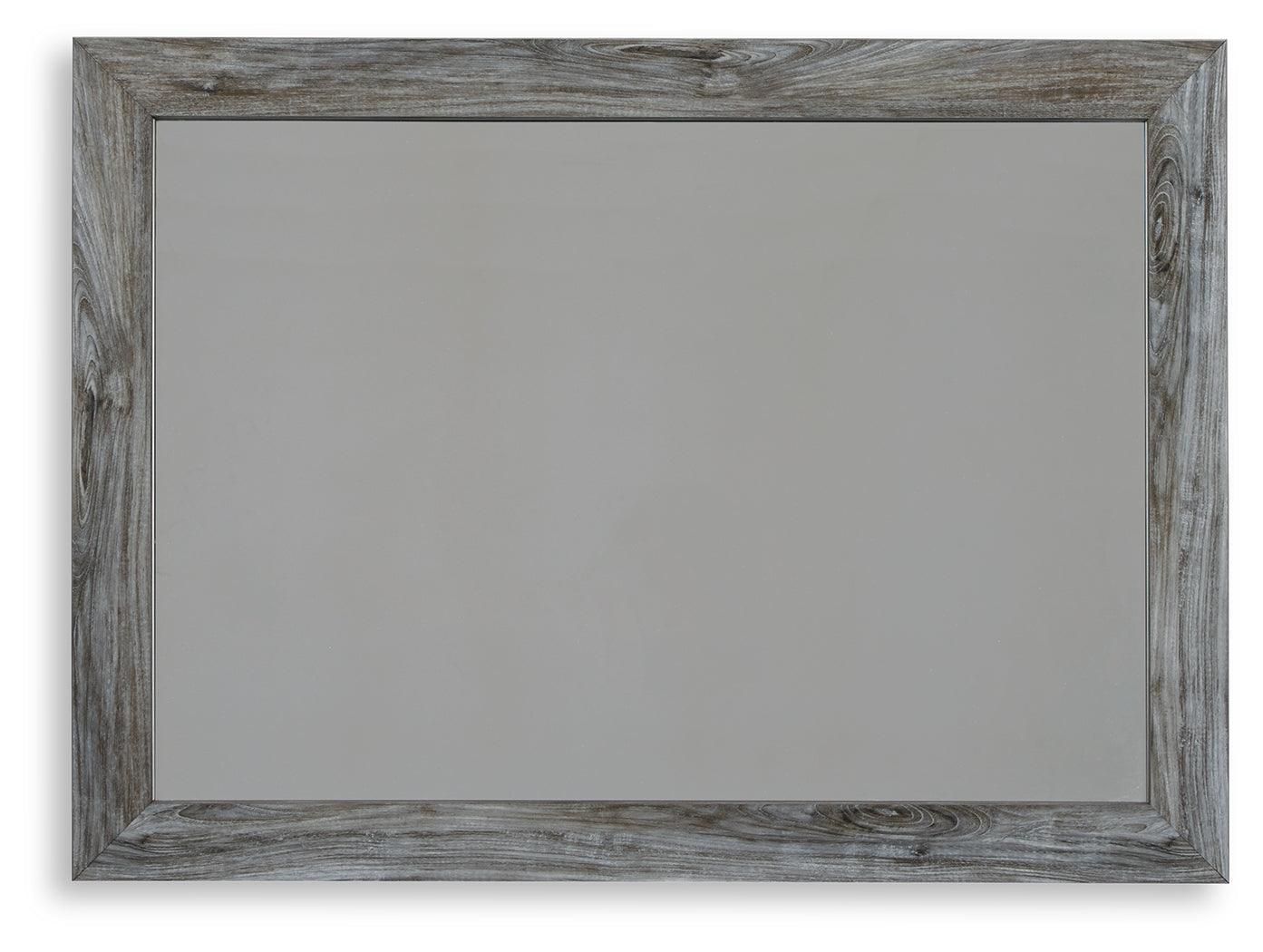Baystorm Gray Bedroom Mirror front view