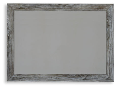 Baystorm Gray Bedroom Mirror front view