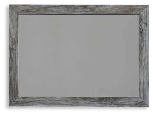 Baystorm Gray Bedroom Mirror front view