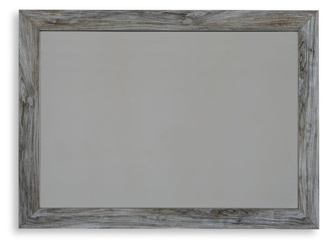 Baystorm Gray Bedroom Mirror front view