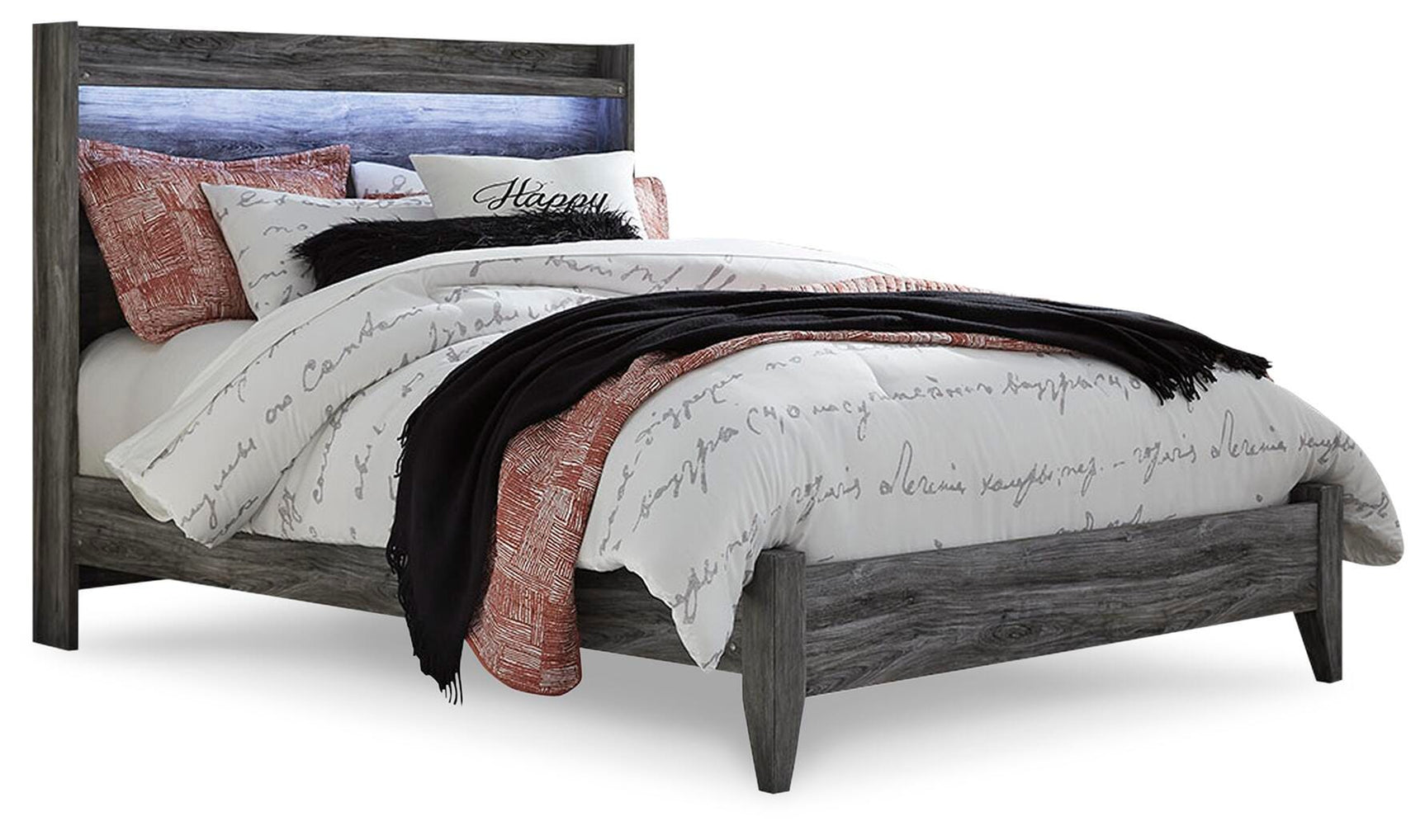 Baystorm Gray Panel Bedroom Set view 21