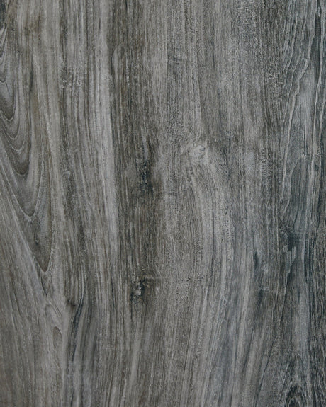 Baystorm Gray Chest of Drawers close-up of smoky oak grain finish