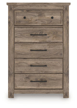 Rusticott chest of drawers head-on front view