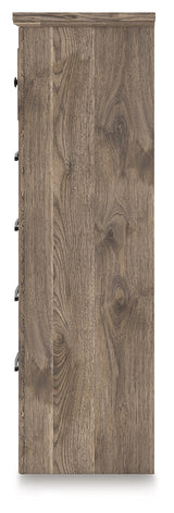 Rusticott chest of drawers alternate side angle view