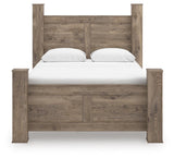 Rusticott Brown Poster Bedroom Set view 3