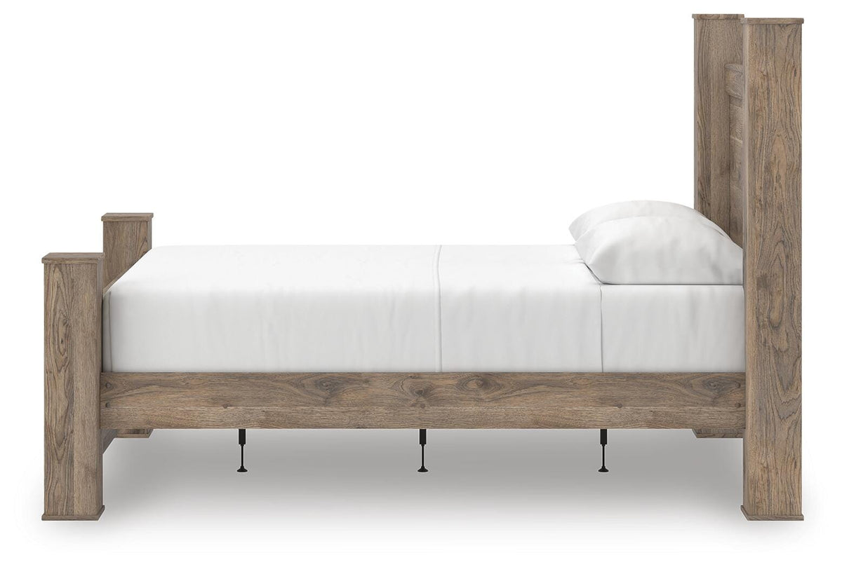Rusticott Brown Poster Bedroom Set view 7