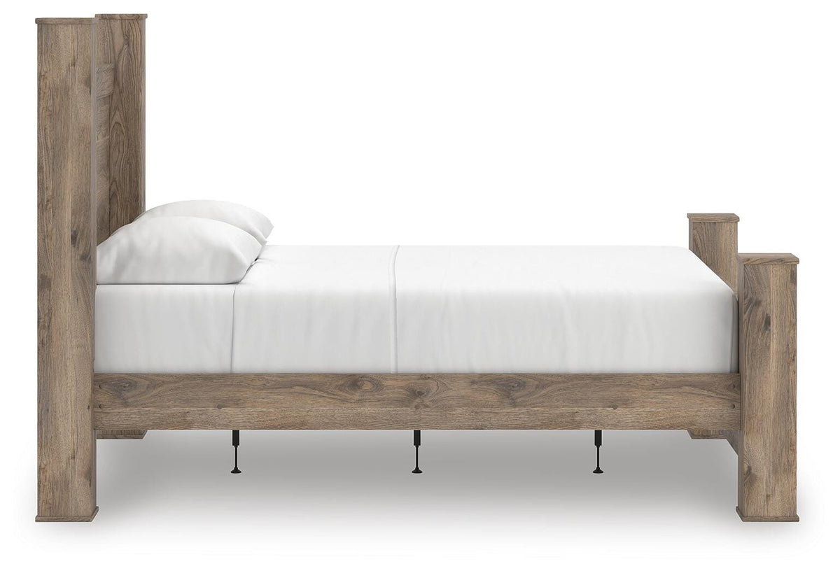 Rusticott Brown Poster Bedroom Set view 5