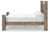 Rusticott Brown King Poster Bed alternate side angle