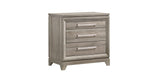 Alexander Light Gray Nightstand