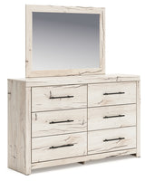 Lawroy Light Natural Dresser And Mirror