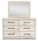 Lawroy Light Natural Dresser And Mirror
