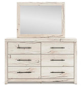 Lawroy Light Natural Panel Storage Bedroom Set 4 view 13