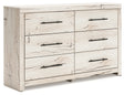 Lawroy Light Natural Dresser angled left view