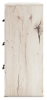 Lawroy Light Natural Dresser side angled view